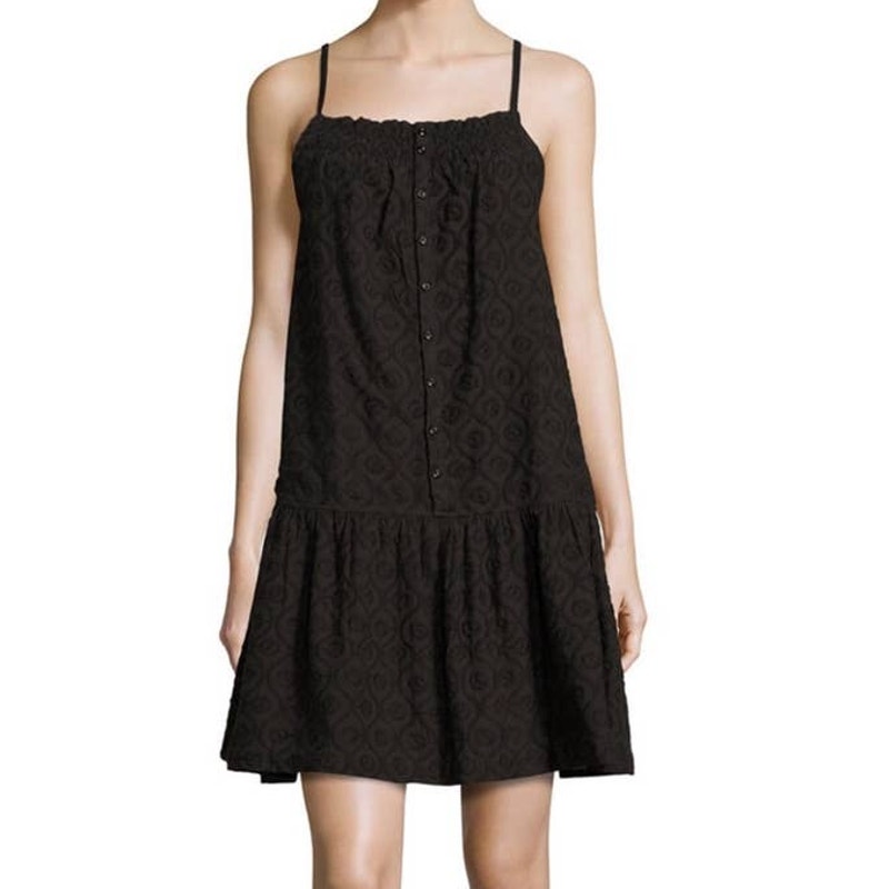 Current/Elliot Hazel Flounce Hem Dress Size 0 Or Xs